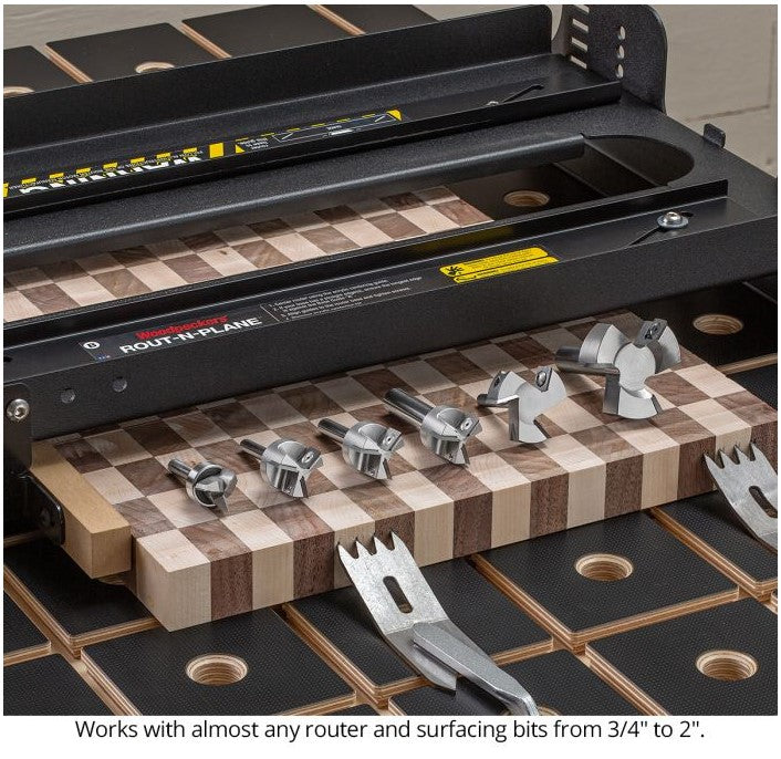 Rout-N-Plane Bench Top Board Mill