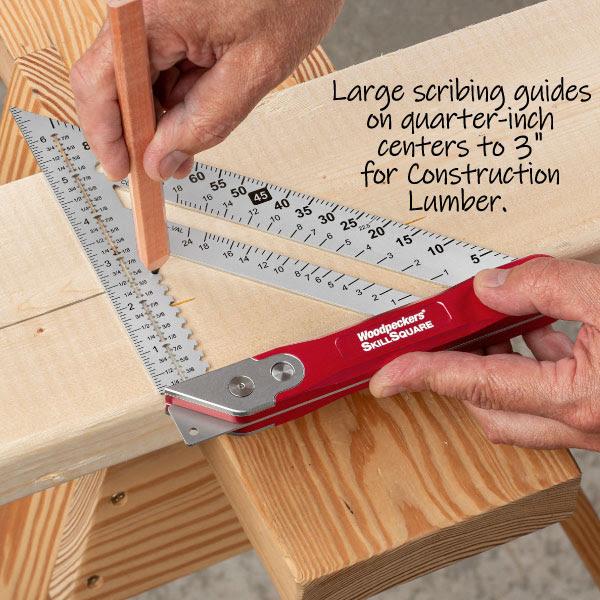 Woodpeckers Precision Woodworking T-Squares with Scribing