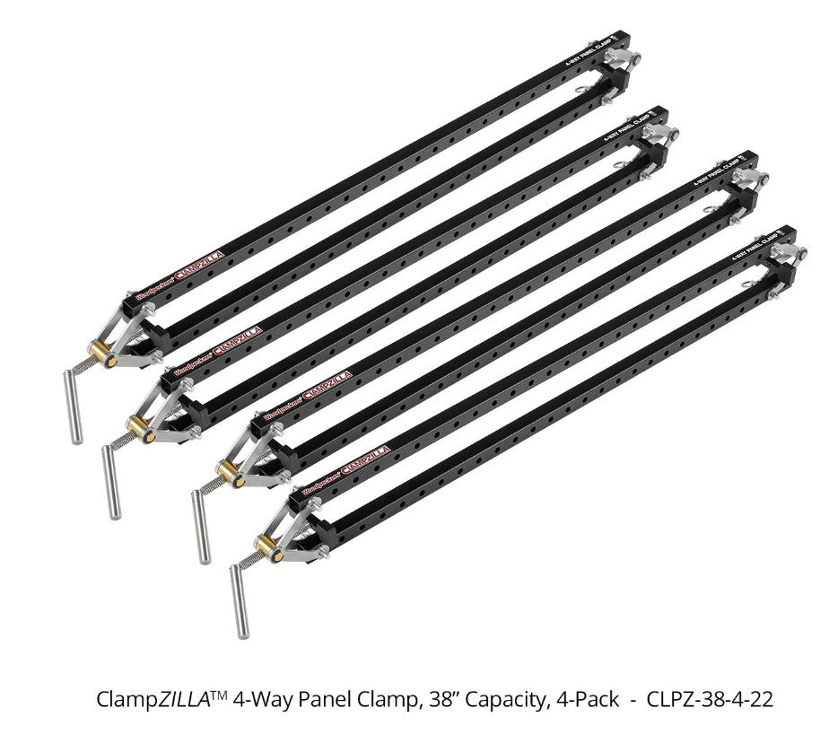 ClampZILLA 3.0 - 4 Way Panel Clamp
