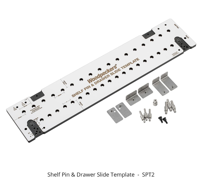Shelf Pin & Drawer Slide Template