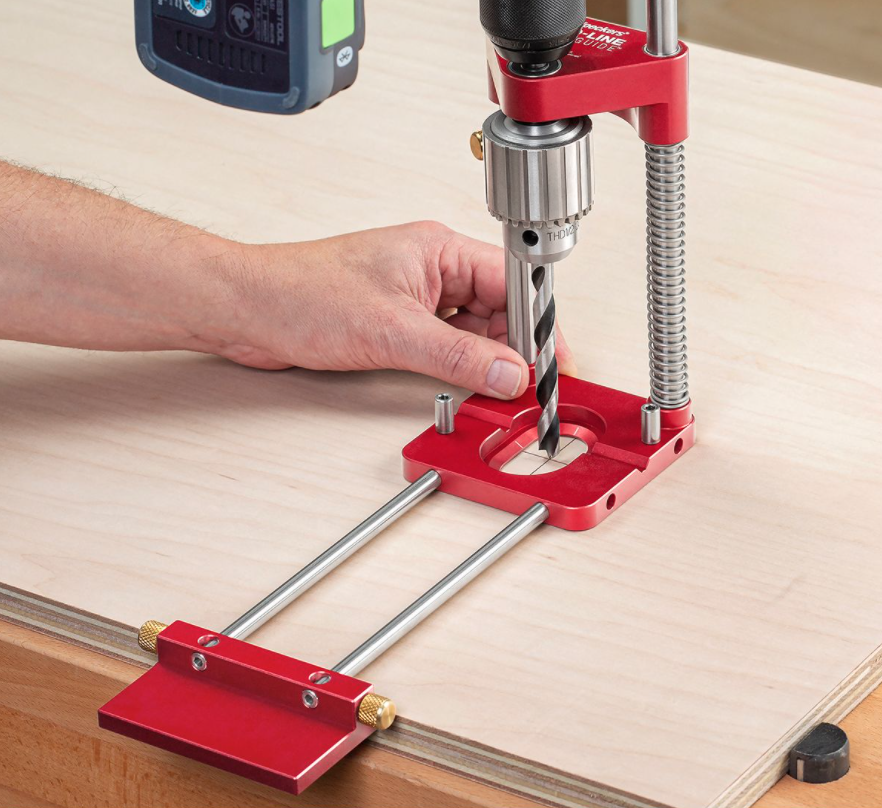 Auto-Line Drill Guide
