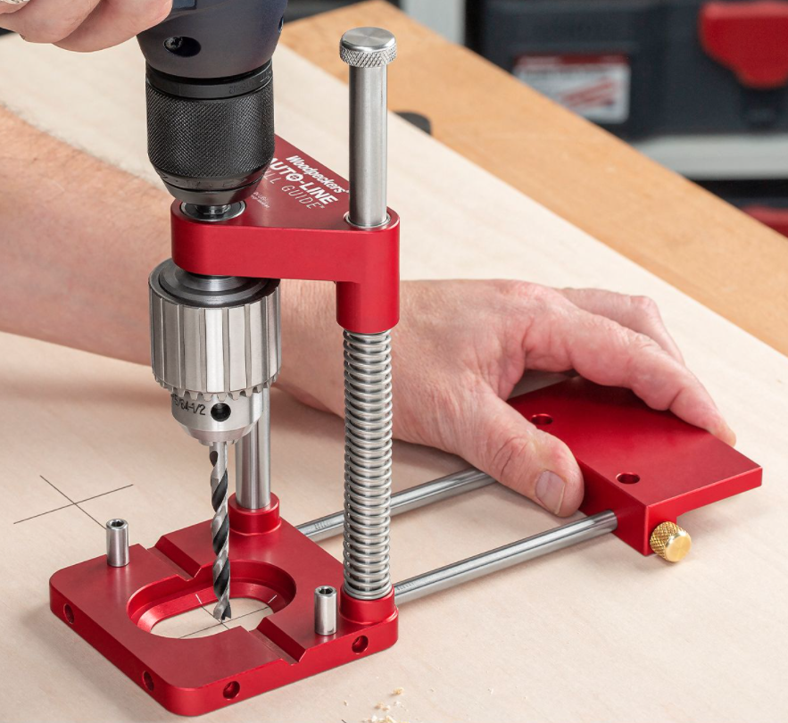 Auto-Line Drill Guide