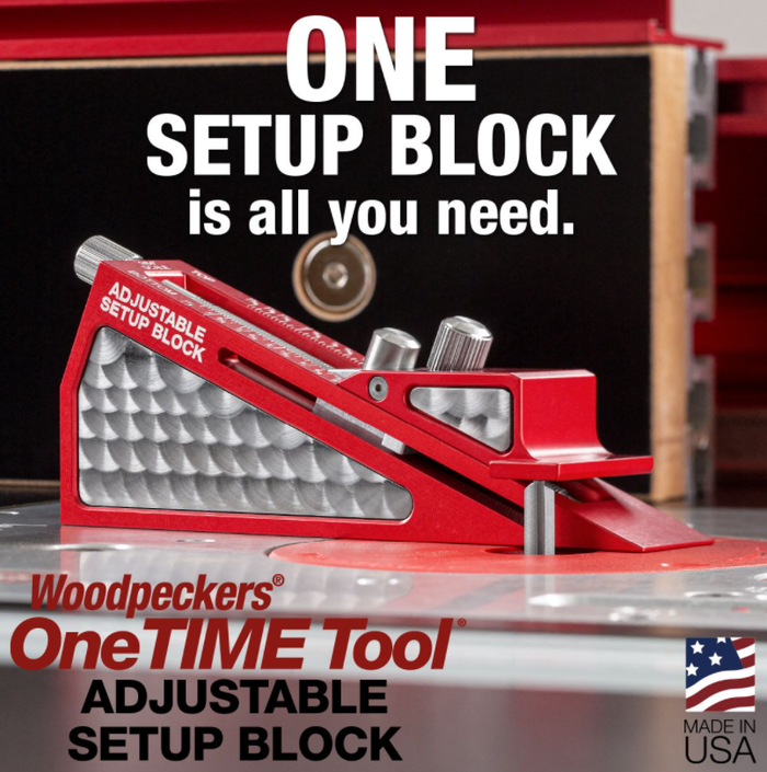 Adjustable Setup Block - OneTIME Tool