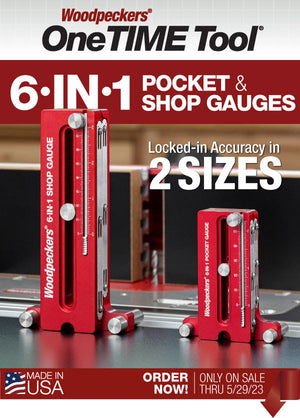 6-in-1 Pocket & Shop Gauges - 2023 OneTIME Tool
