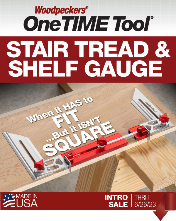 Stair Tread and Shelf Gauge 2023 - OneTIME Tool