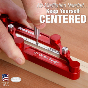MT Center Gauge & Doweling Jig - OneTime Tool
