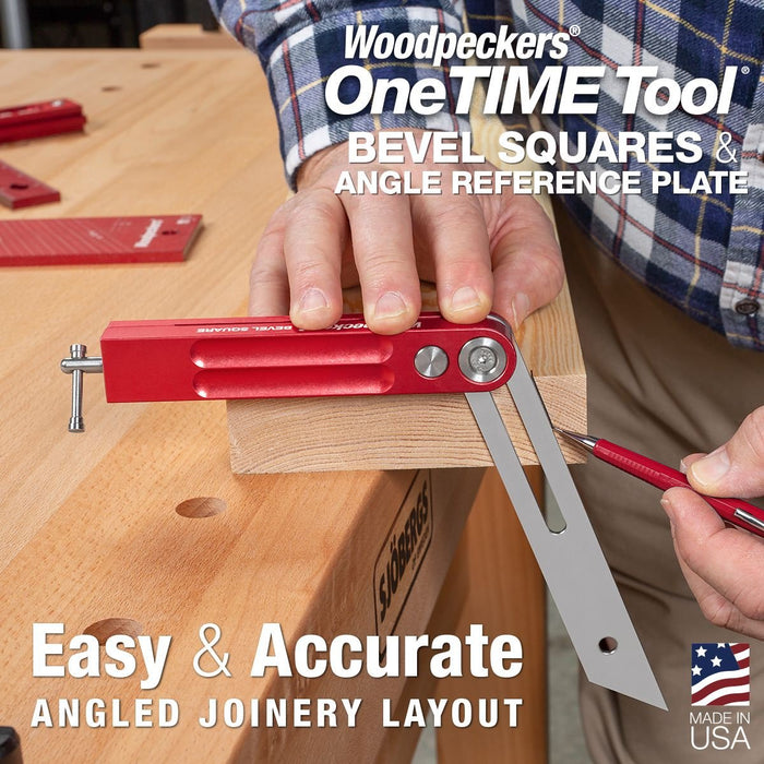 Bevel Square & Angle Reference Plate - 2021 - OneTIME Tool
