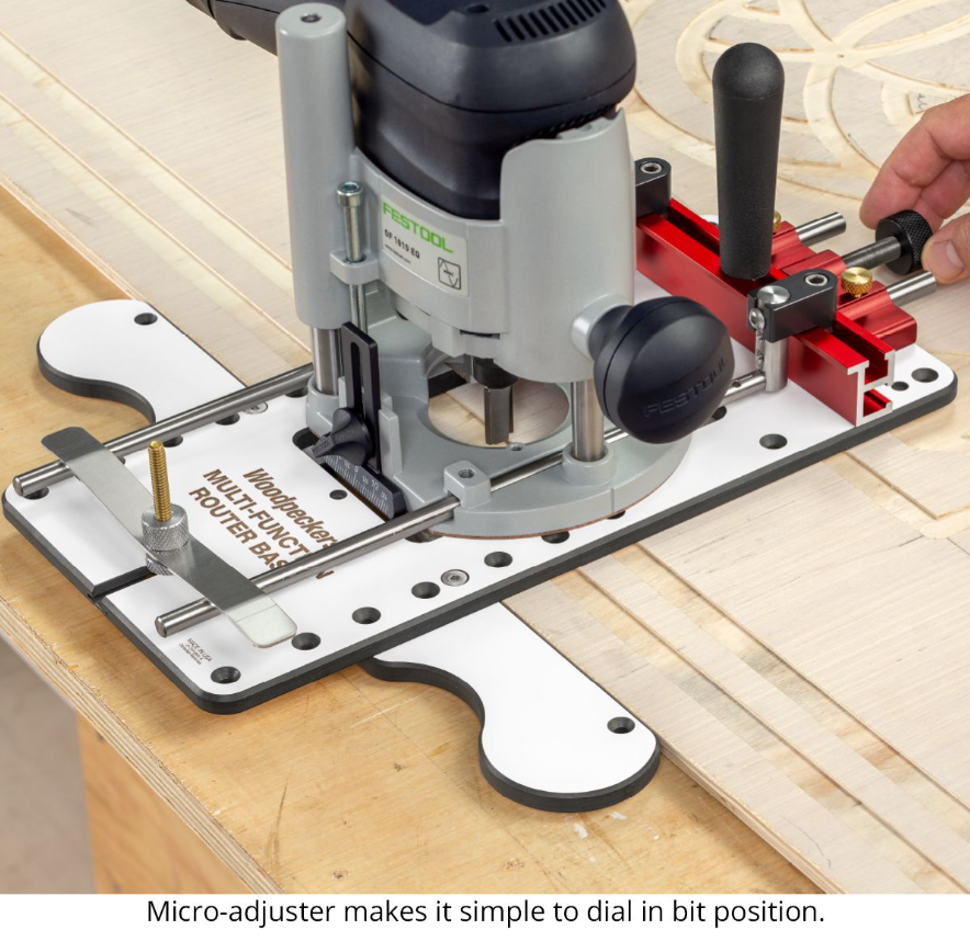 Woodpeckers Multi Function Router Base ShopWoodpeckers