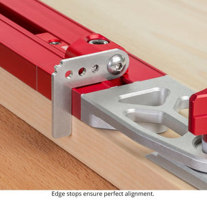Woodpeckers STSG-WP-19 - OneTime Tool Stair Tread & Shelf Gauge w/  Woodpecker Case
